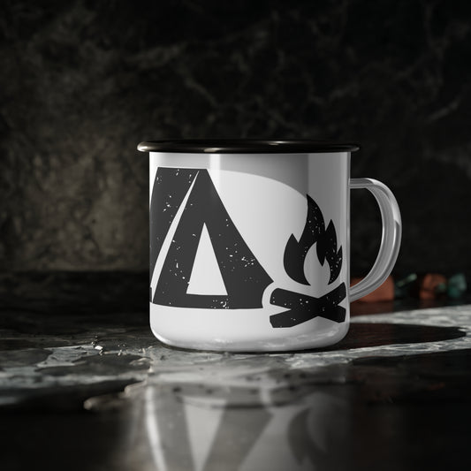 Copy of Coffee Tastes Better Outdoors Enamel Camp Mug