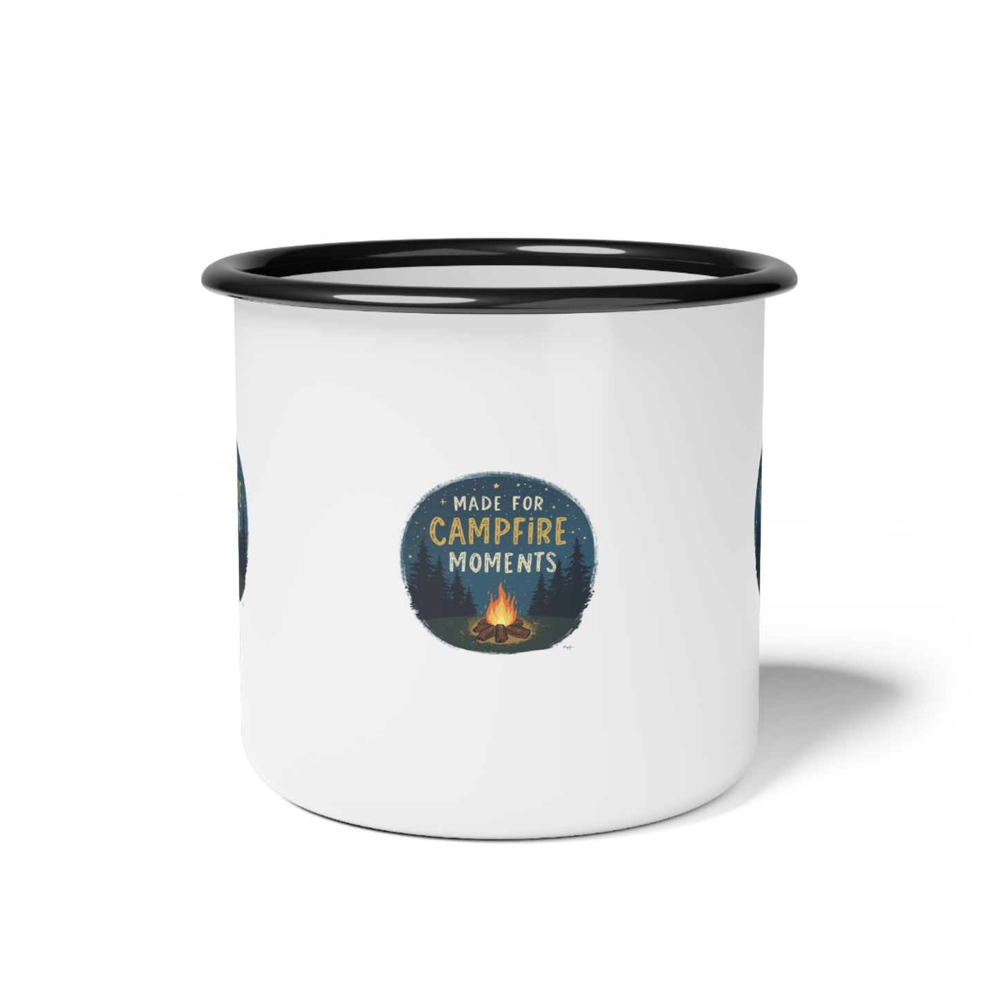"Made for Campfire Moments" Enamel Camping Cup