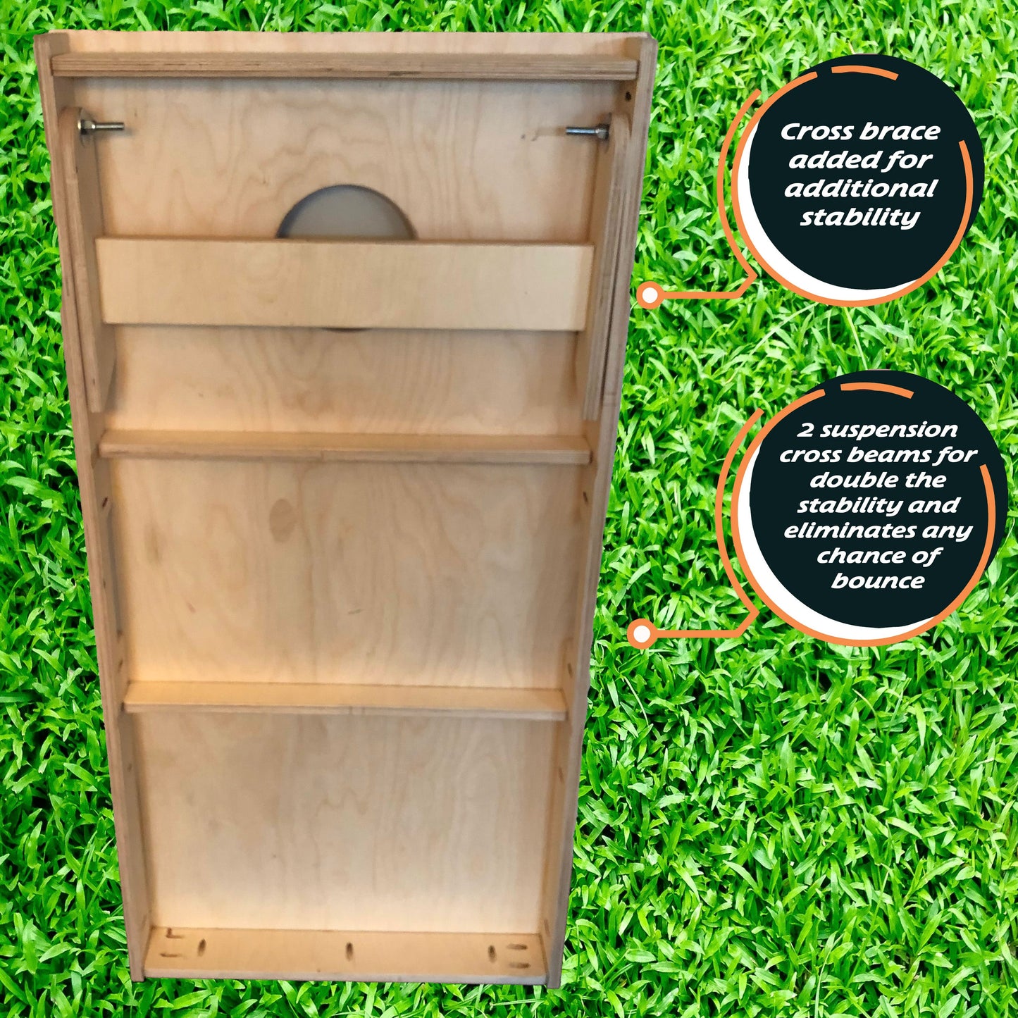 Custom Monogram Michigan Family Last Name/Est Cornhole Boards